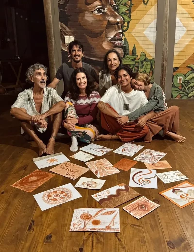 Artists collaborating