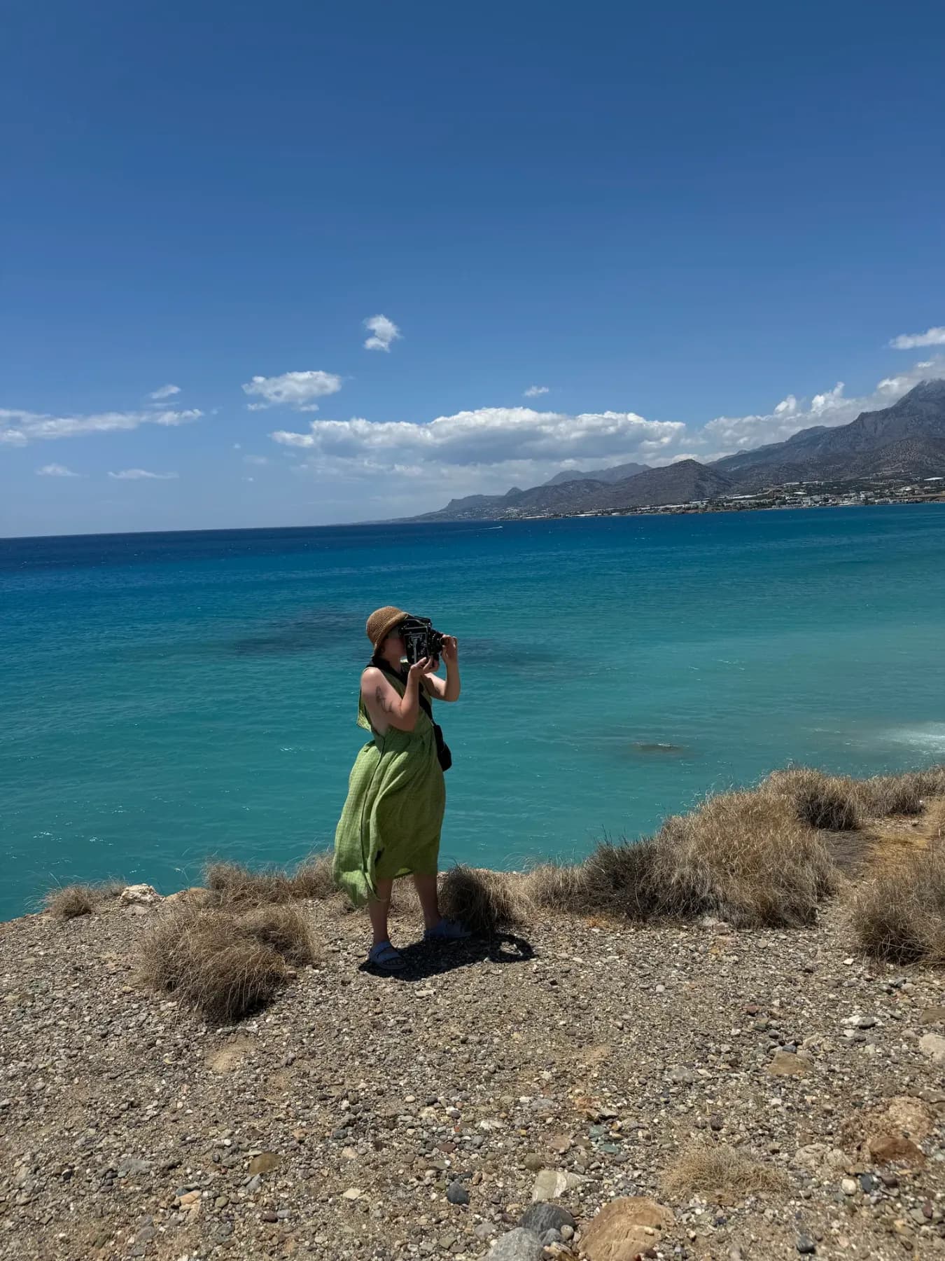 Two-week artist residency in the village of Agios Ioannis on the Island of Crete, Greece.