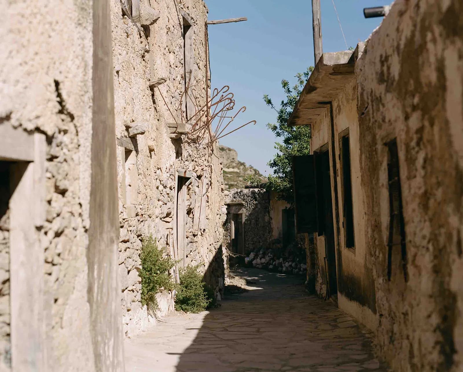 Two-week artist residency in the village of Agios Ioannis on the Island of Crete, Greece.
