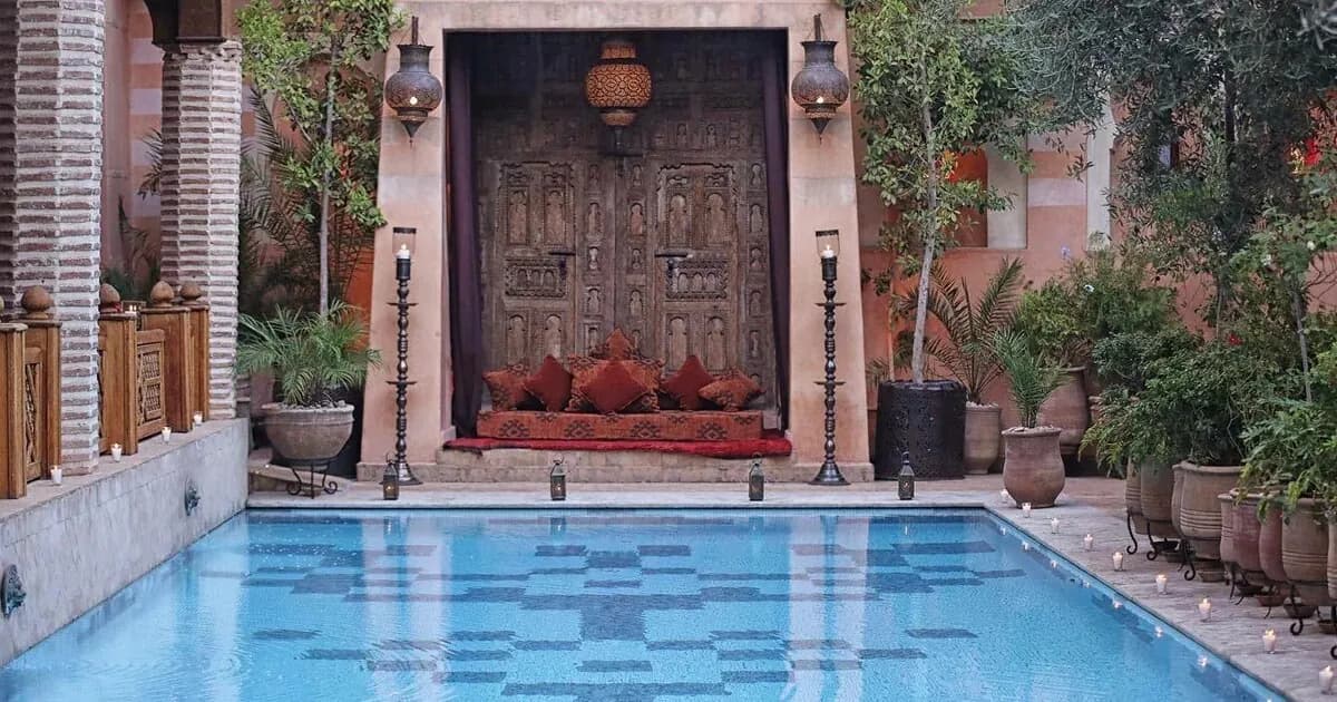 Atmospheric Watercolour Painting Holiday in Marrakech