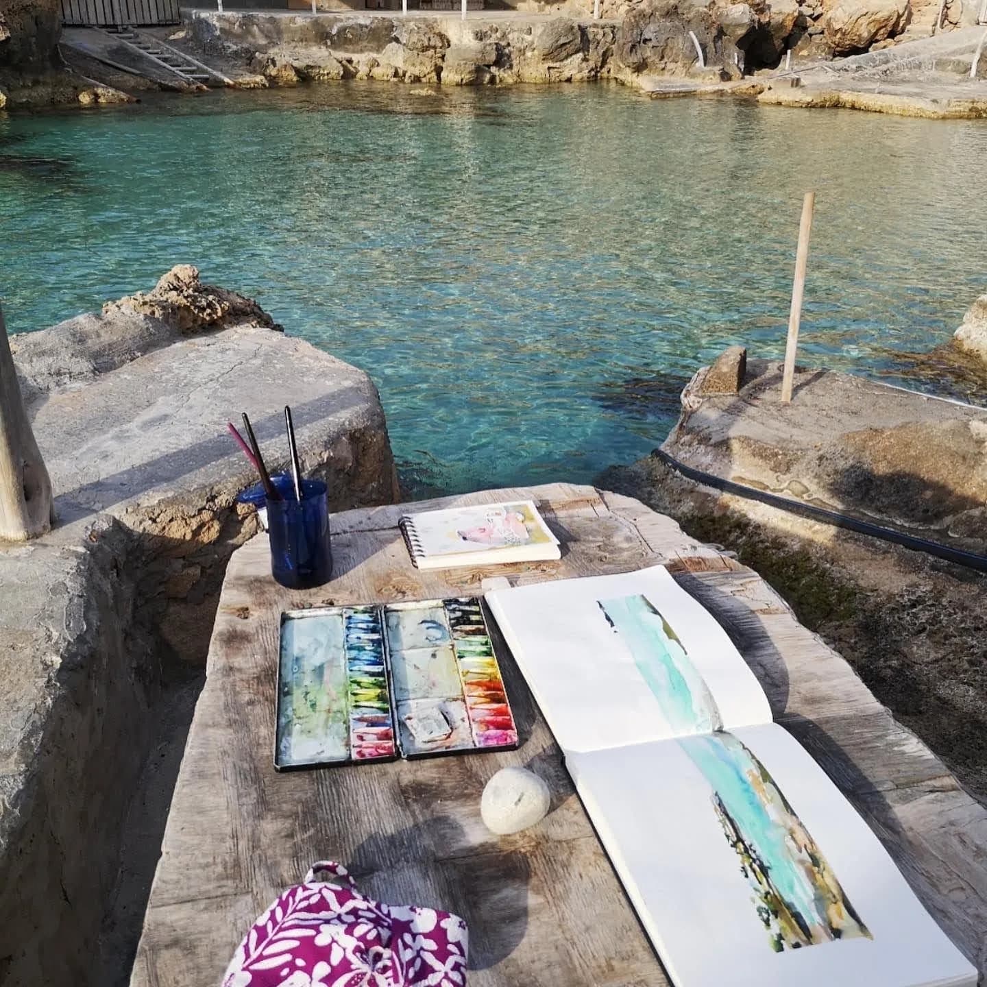 4-Day Watercolour Art Retreat in Lanzarote