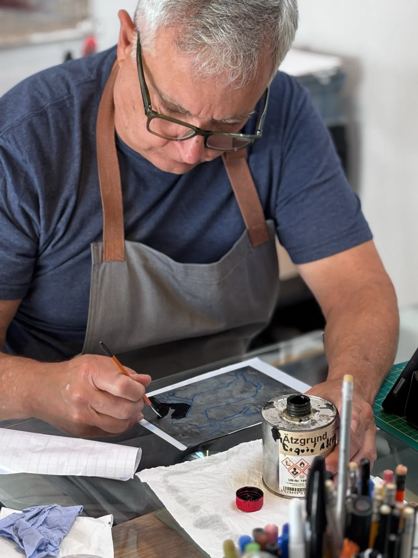 Printmaking in Italy, photo 1
