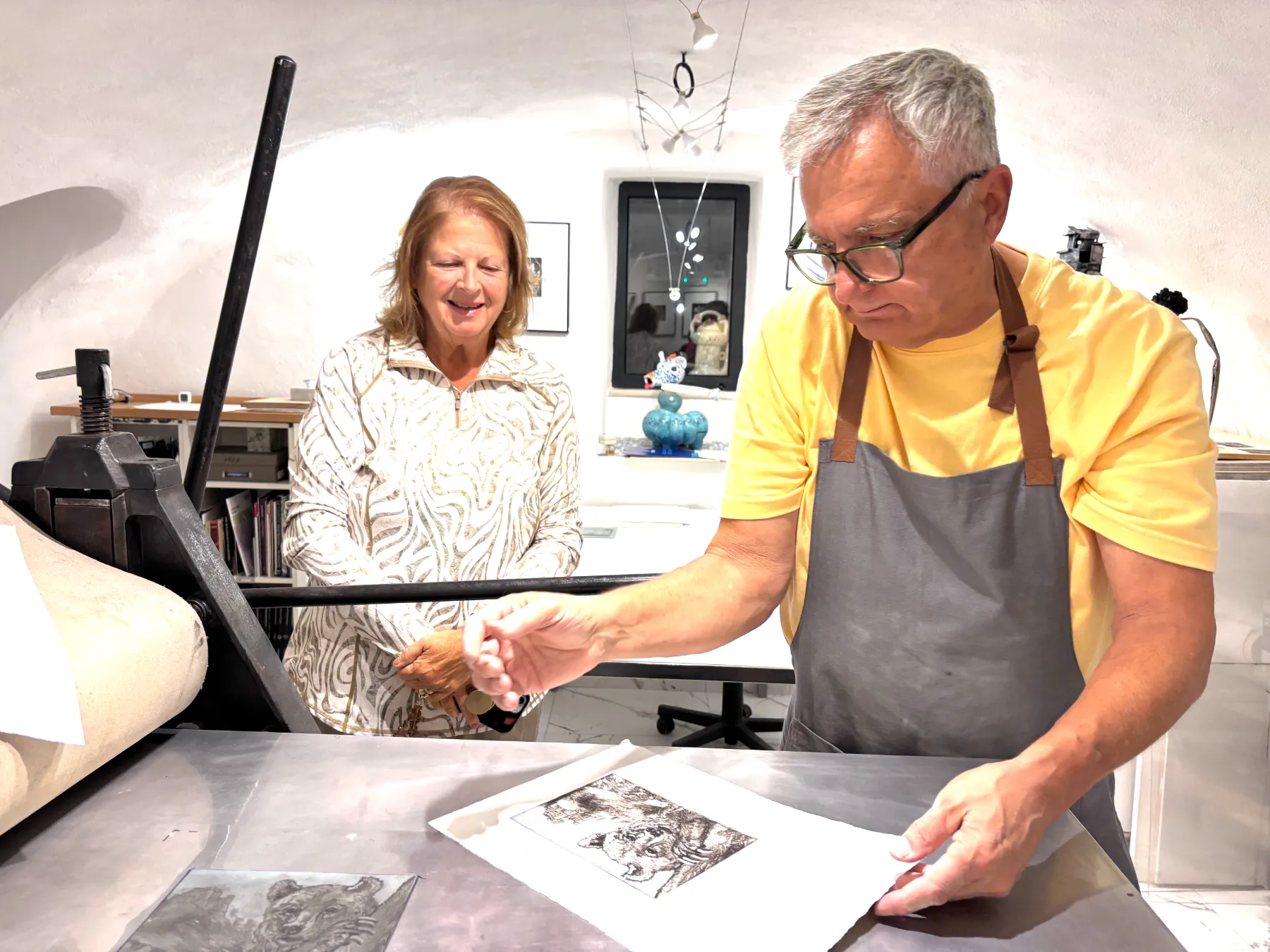 Printmaking in Italy, photo 3