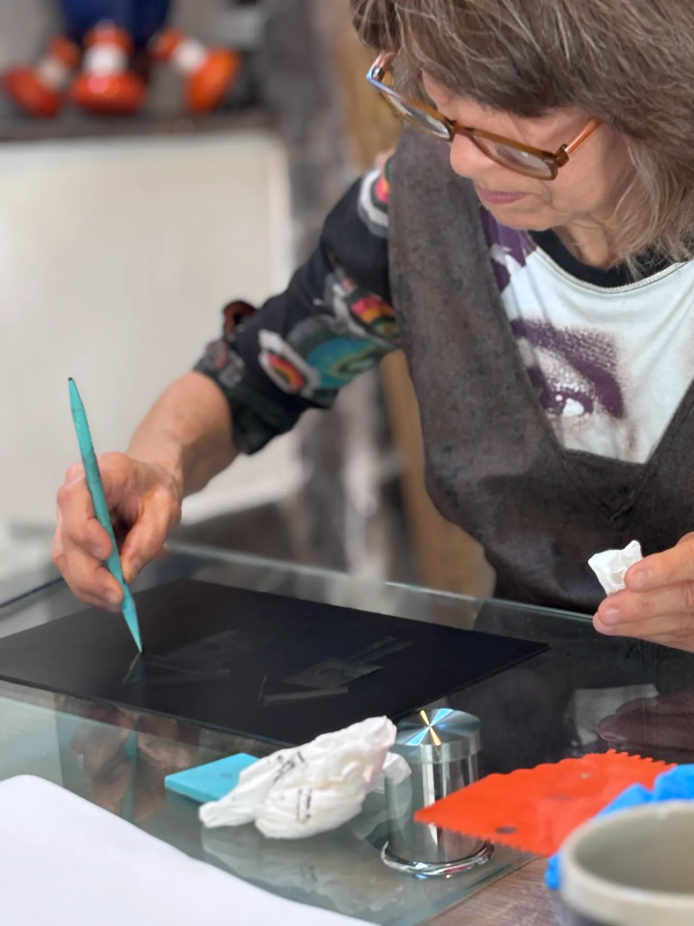 Printmaking in Italy, photo 6
