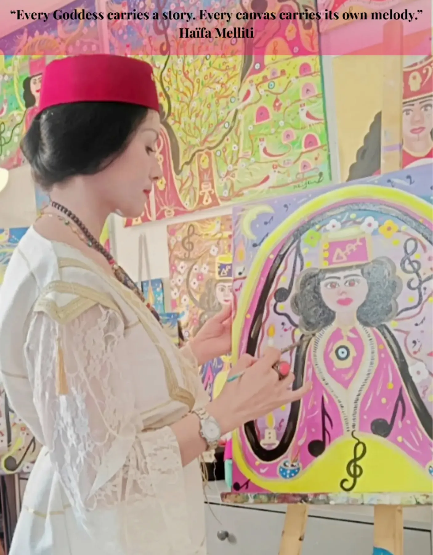 Goddesses of Light — Women’s Artistic Immersion in Tunis- Dar Ya, photo 4