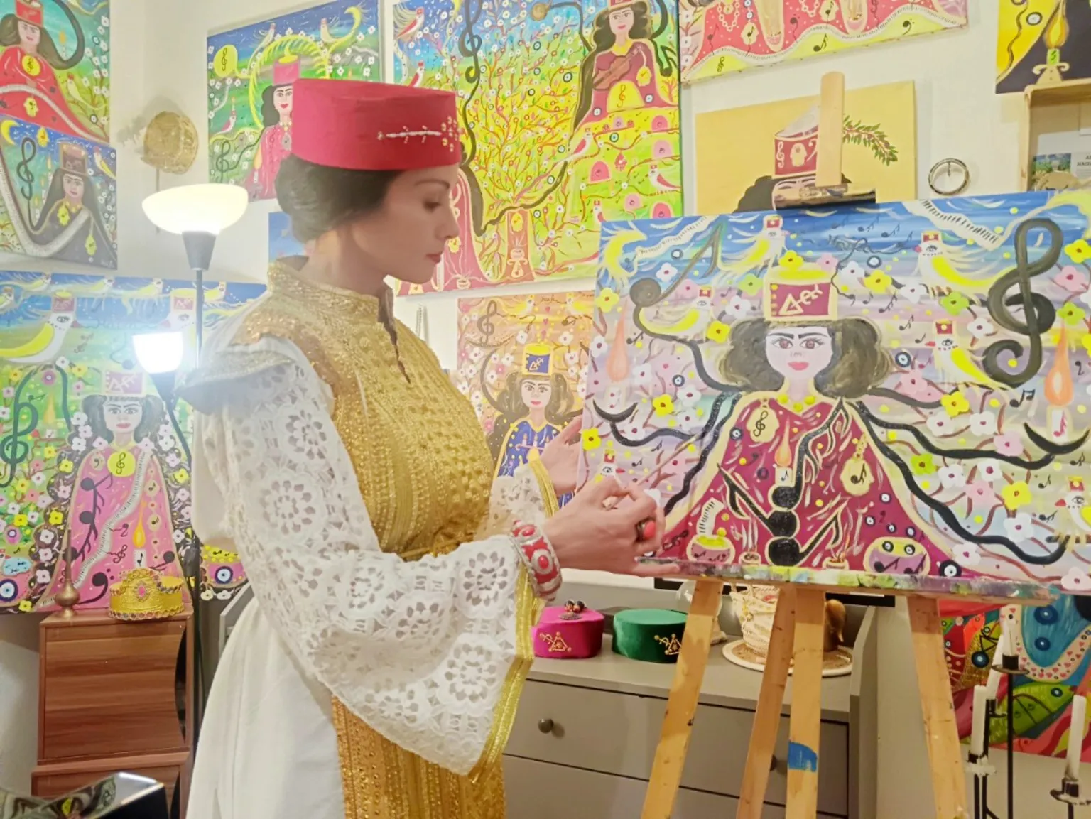 Goddesses of Light — Women’s Artistic Immersion in Tunis- Dar Ya, photo 8