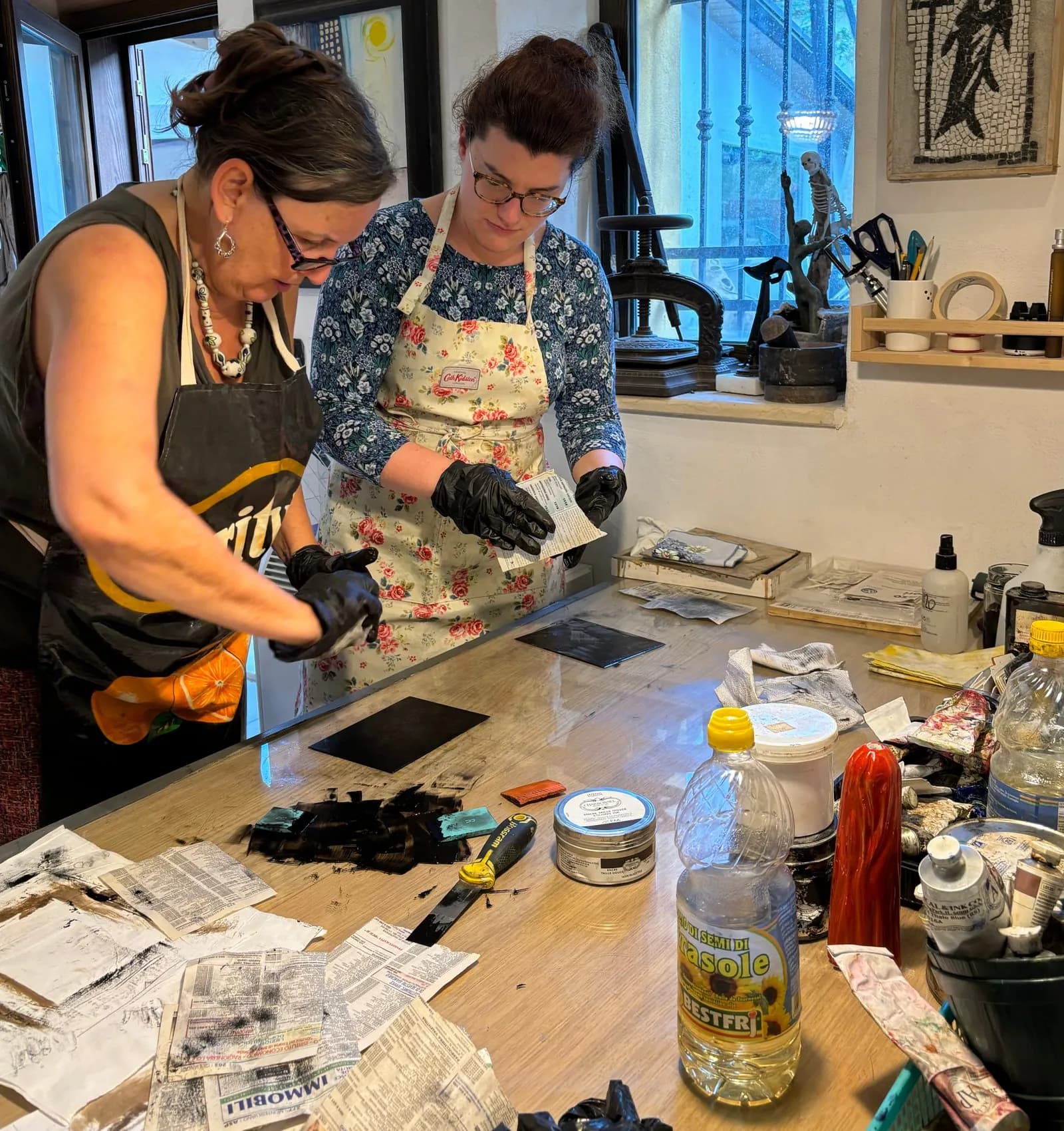 Dedalo art and printmaking retreat, July and September 2027, photo 2