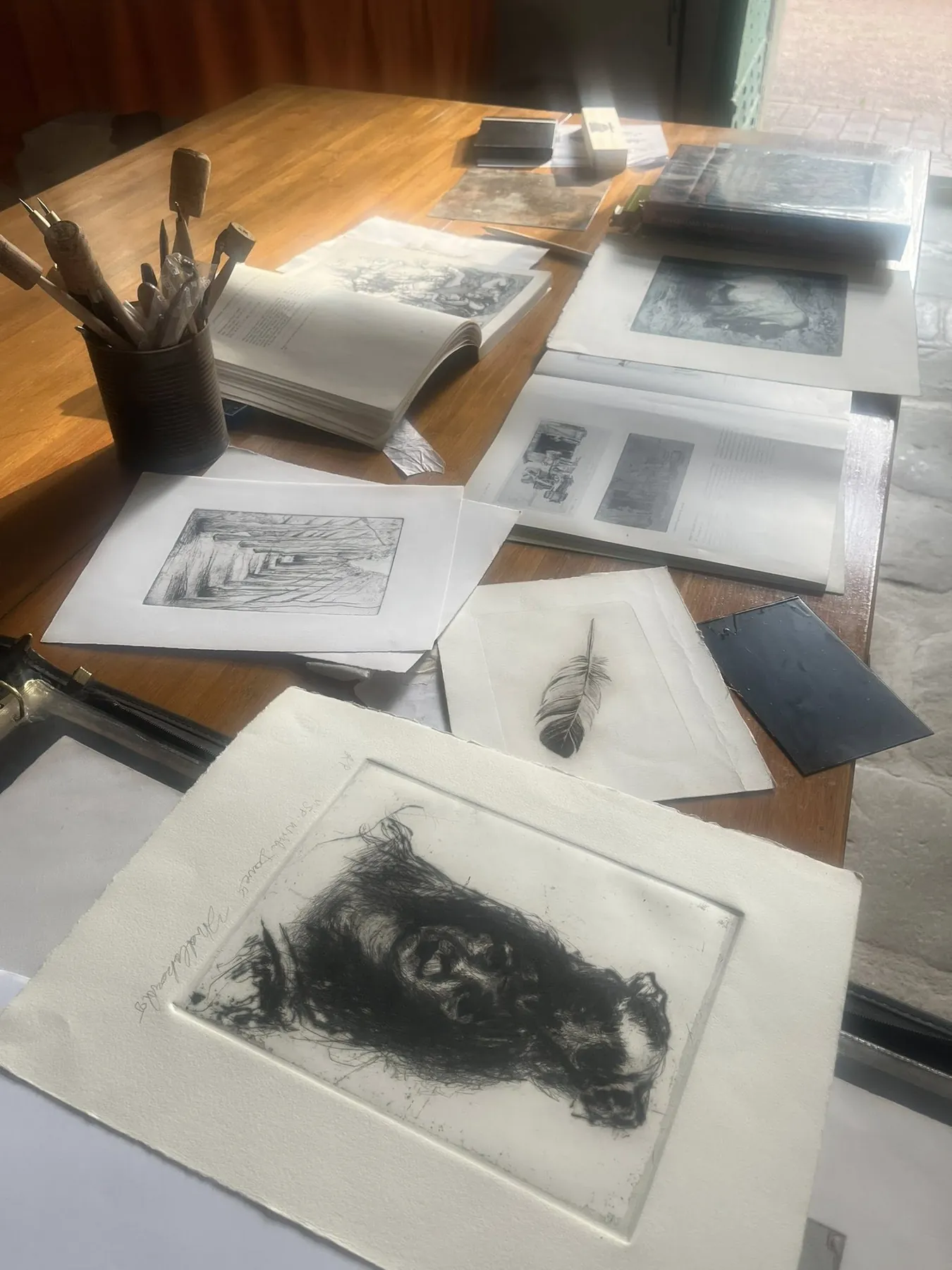Non-Toxic Etching & Drypoint Retreat, Umbria, May 2027, photo 3