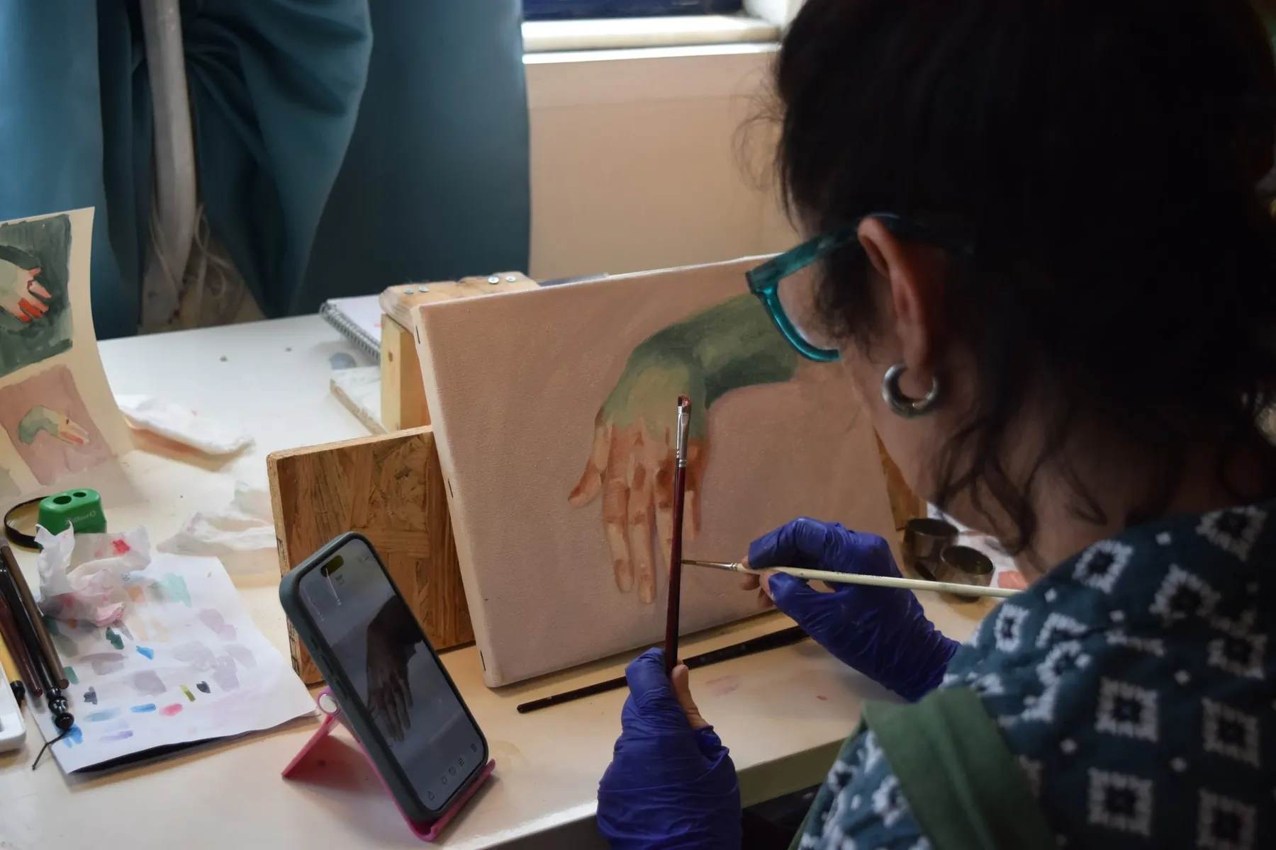 Self-directed residency at Argo Arts